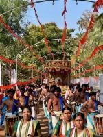 HH Swamiji's visit to Shri Mathada Vinayaka Devasthan, Salemane, Neerkanta, Shirali (16 Feb 2025)